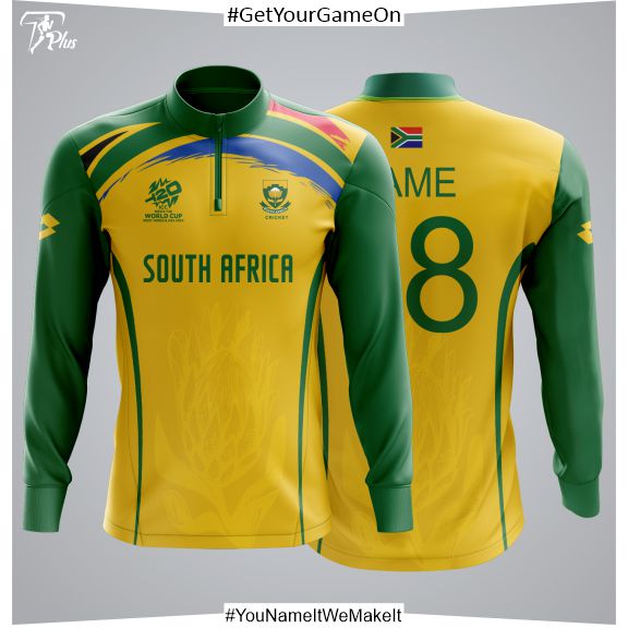 Customizable South Africa 2024 T.T WC Drill Top