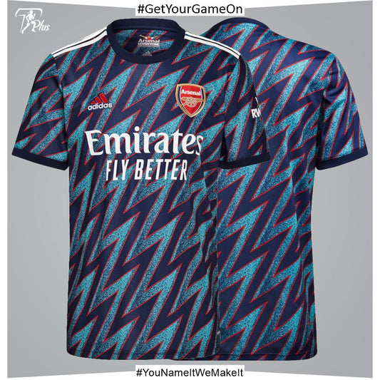 Customizable Arsenel Third Shirt 2021-22