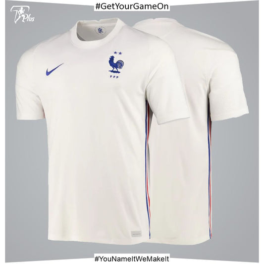 Customizable France Away Vapor Match Shirt 2020-21