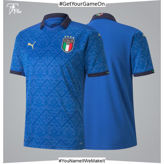 Customizable Italy Home Shirt 2019-21