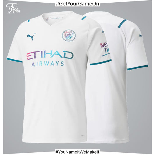 Customizable M. City Away Shirt 2021-22