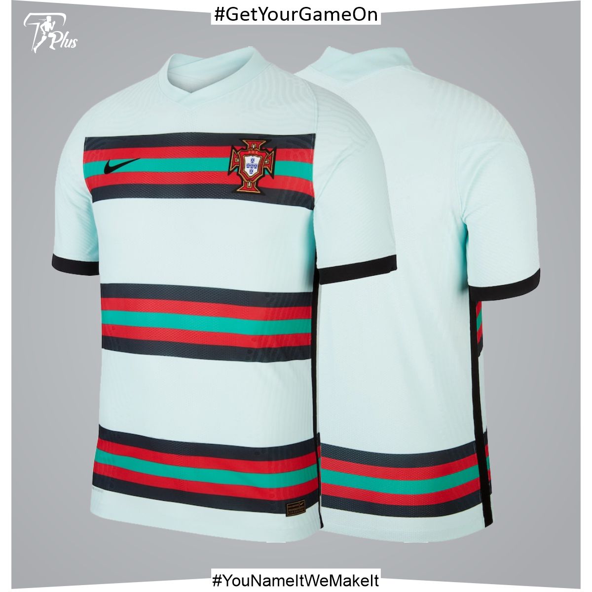 Customizable Portugl Away Stadium Shirt 2020-21