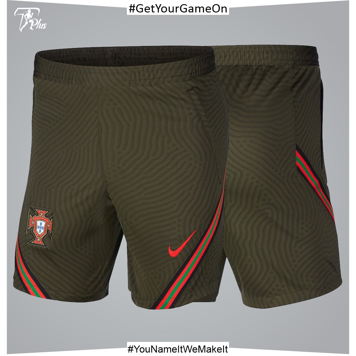 Portugl Dri-Fit Strike Short – Khaki