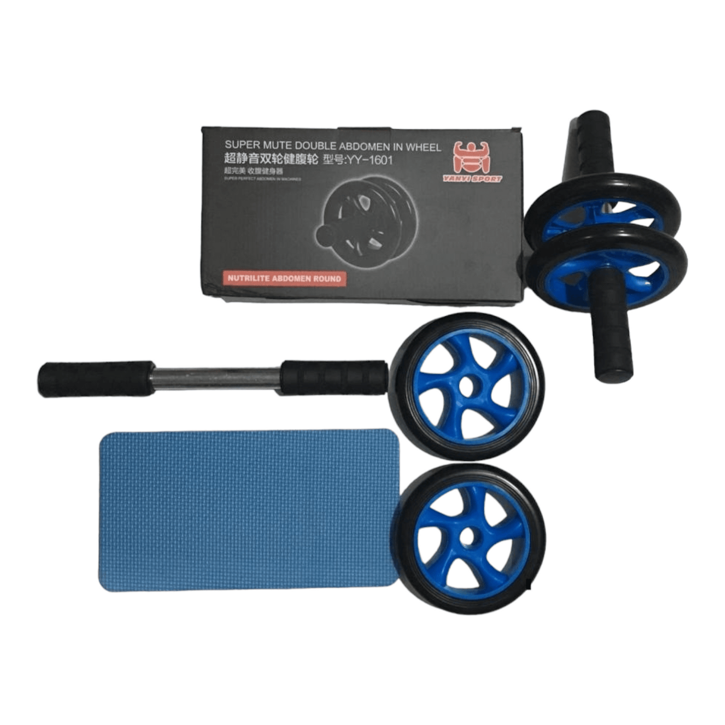 AB Roller Wheel with Knee Pad - Valetica Sports