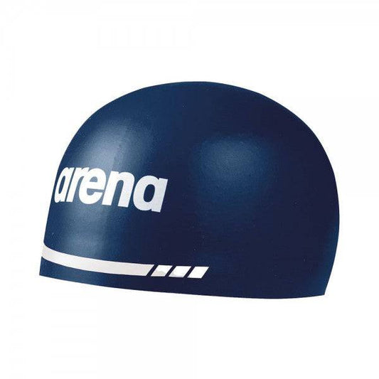 Arena 3D Soft Swimming Cap-Navy - Valetica Sports