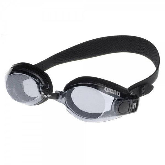 Arena Zoom Neoprene Swimming Goggles-Black Clear Black - Valetica Sports