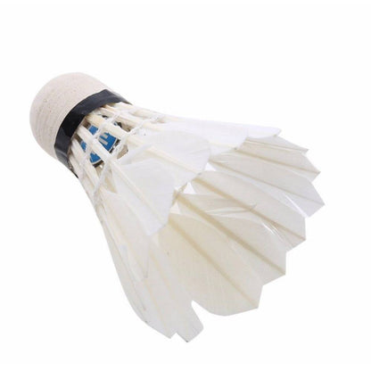 Badminton Shuttlecocks Feather - 12 Pcs - Valetica Sports