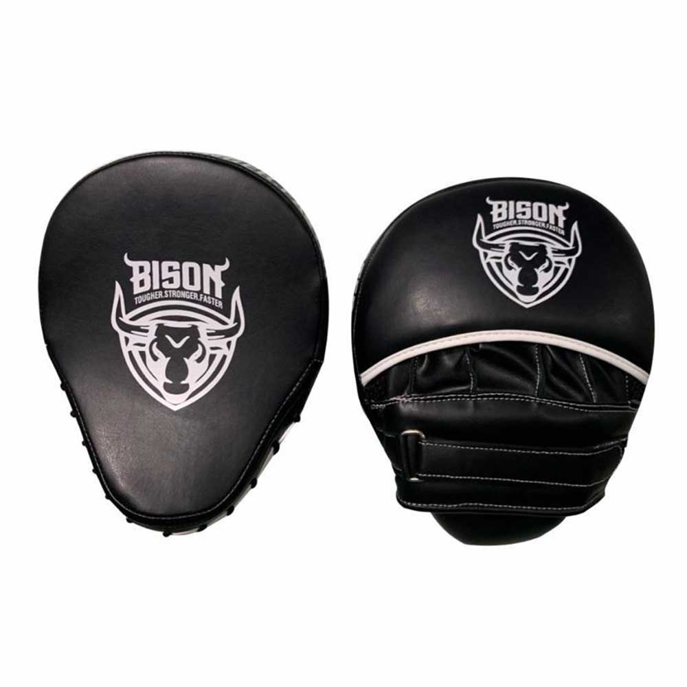 Bison Focus Pads - A/Leather (Black) - Valetica Sports