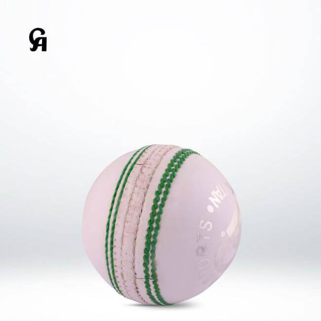 CA Cricket Ball Test Star White - Valetica Sports