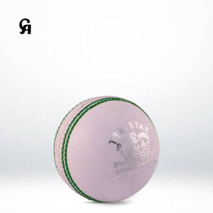 CA Cricket Ball Test Star White - Valetica Sports