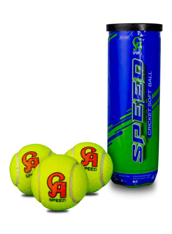 CA Speed Tennis Balls – Pack of 3 - Valetica Sports