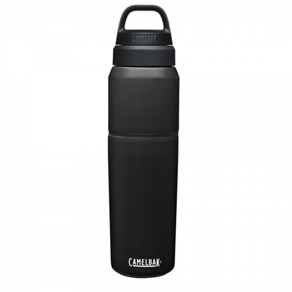 CamelBak MultiBev 22 oz Bottle / 16 oz Cup, Insulated Stainless Steel-Black - Valetica Sports