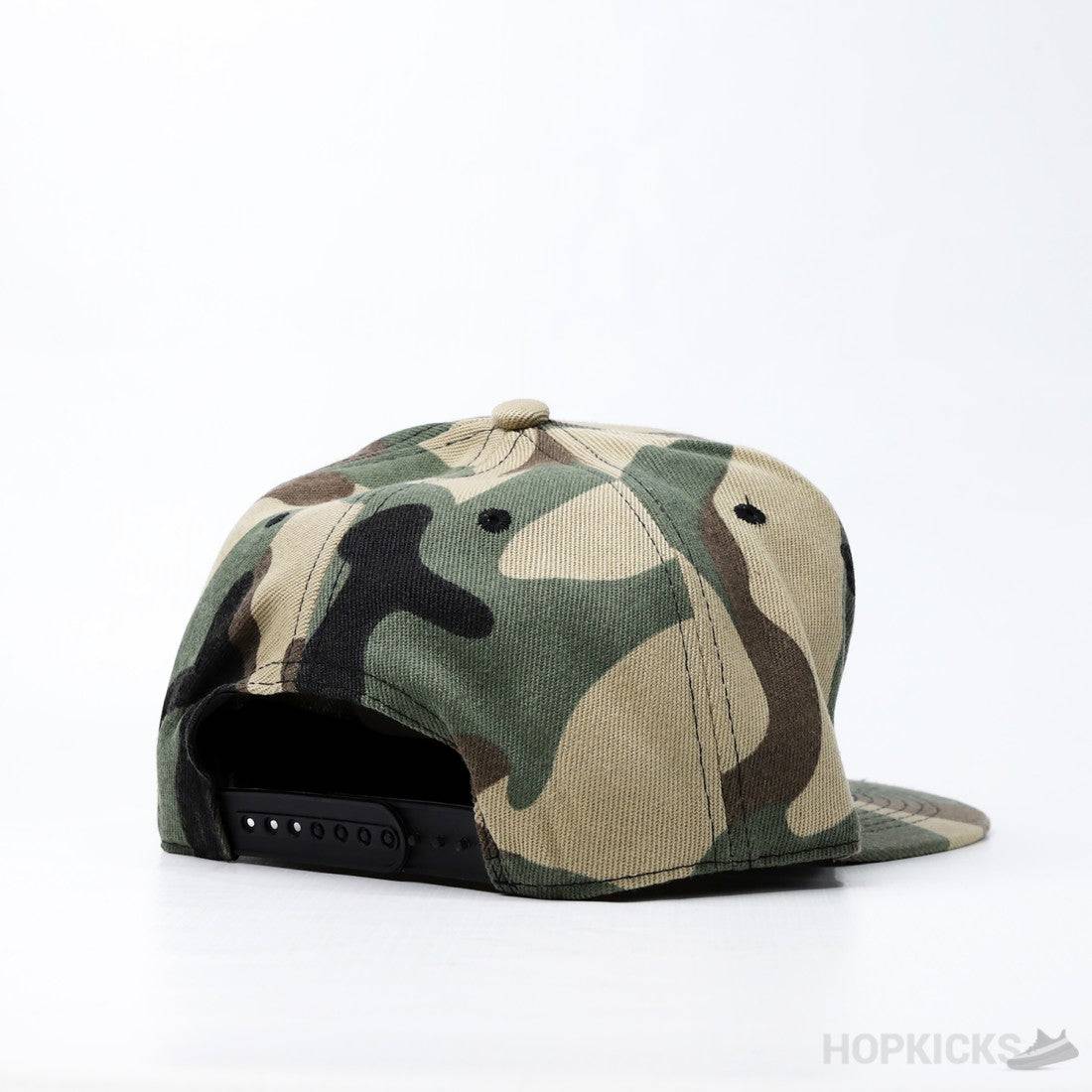 Camo Snapback Cap - Valetica Sports