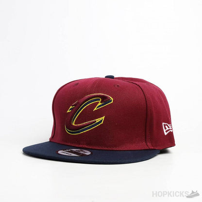 Clevend Snapback Maroon Navy Cap - Valetica Sports