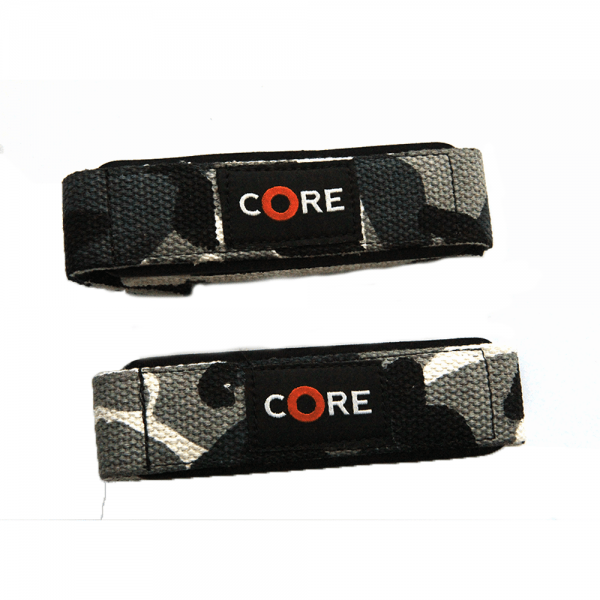 Core Lifting Wrist Strap - 12 Inches - Black - Valetica Sports