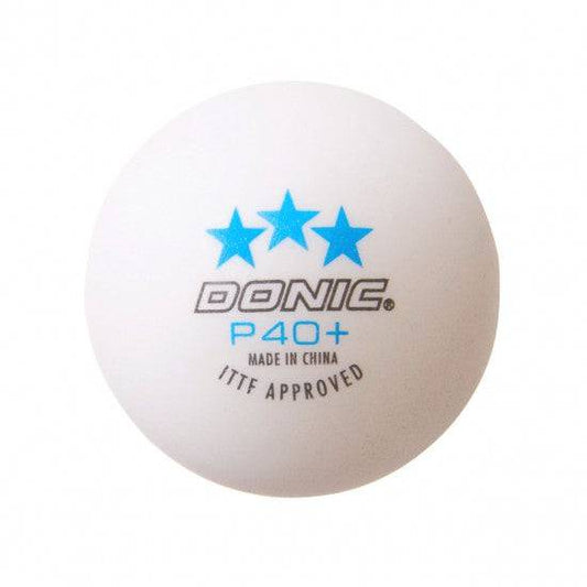 DONIC P40 + CELL-FREE TABLE TENNIS BALL (3 PACK) - Valetica Sports