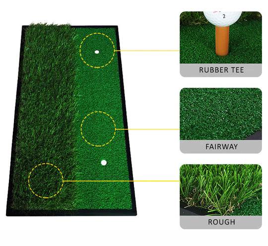 Dual-Turf Hitting Mat