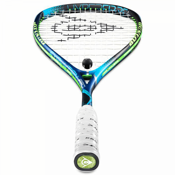 Dunlop Hyperfibre + Evolution Pro 120 Squash Racket - Valetica Sports