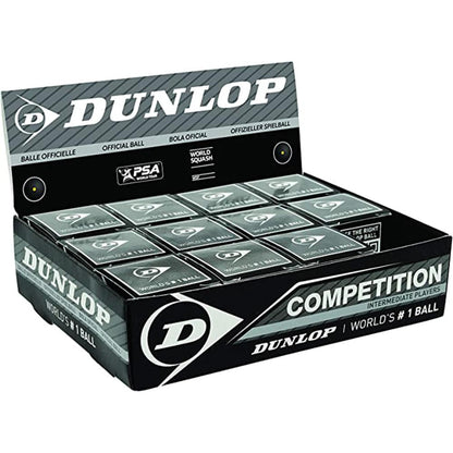 Dunlop Squash Ball Single Dot - Valetica Sports