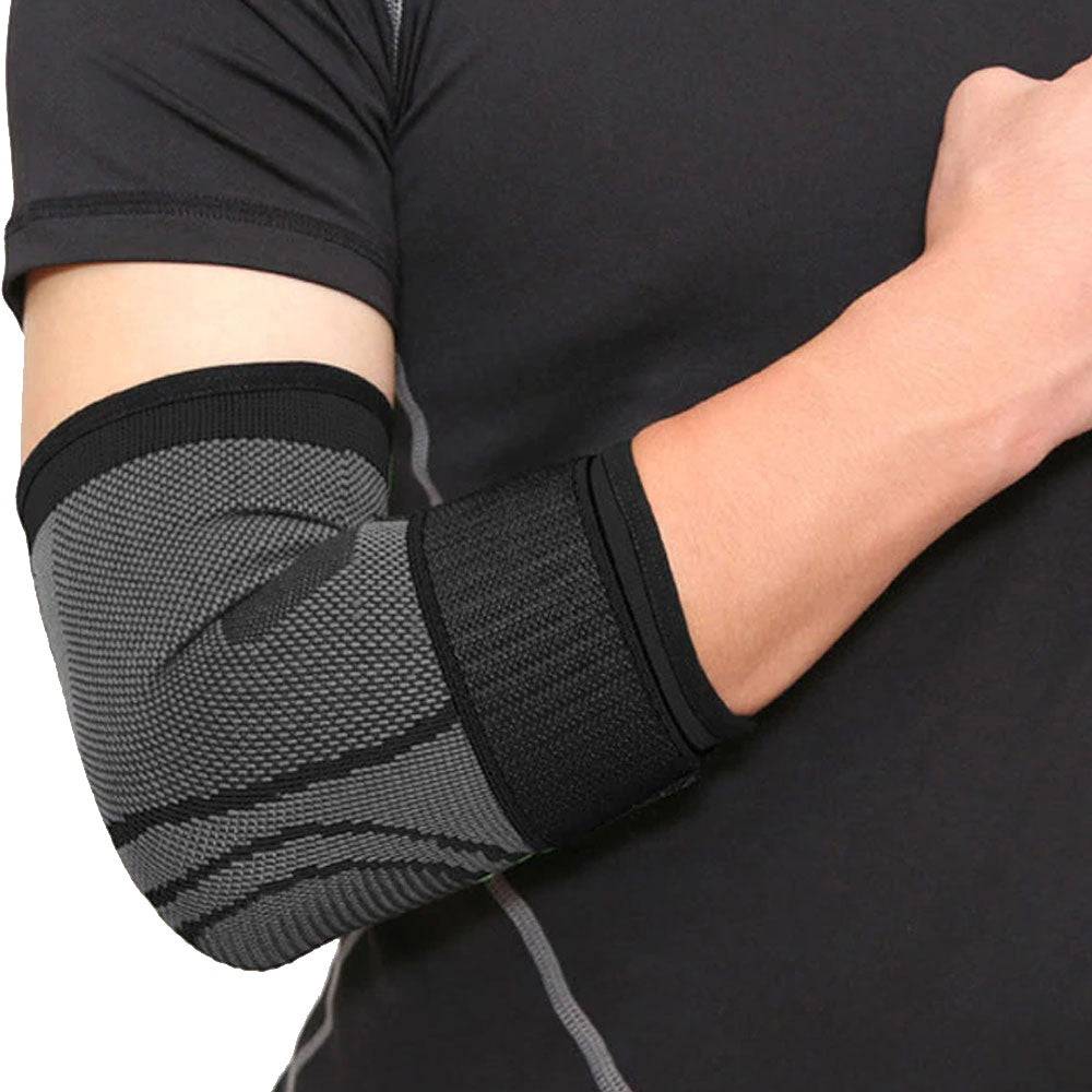 Elbow Support With Elastic Strap – Large - Valetica Sports