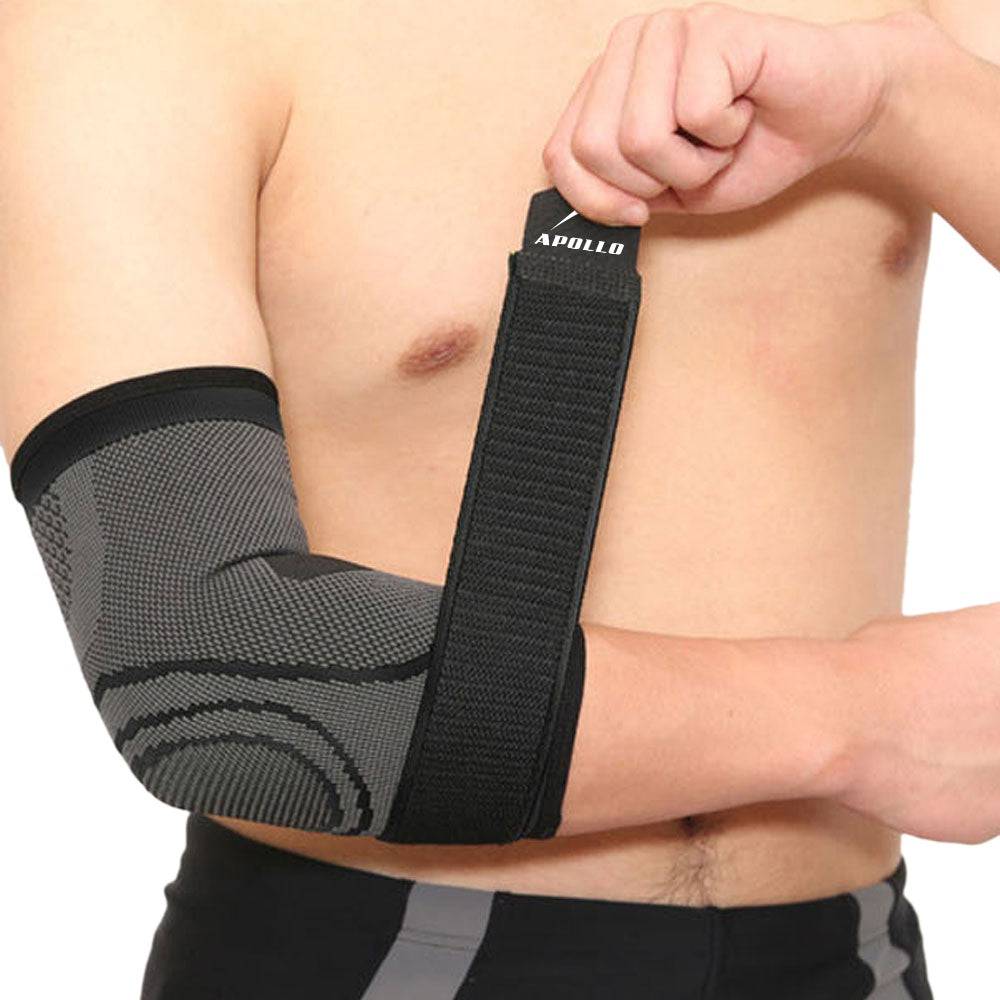 Elbow Support With Elastic Strap – Large - Valetica Sports