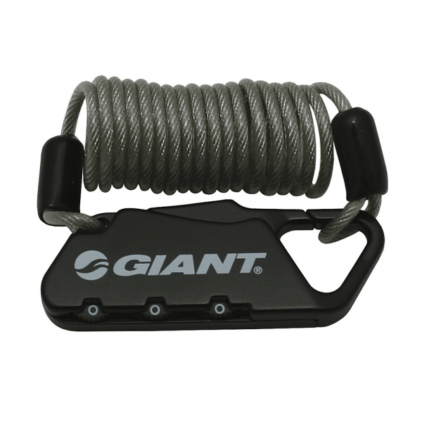 Giant Surelock Flex Air Combo Cable Lock - Black - Valetica Sports