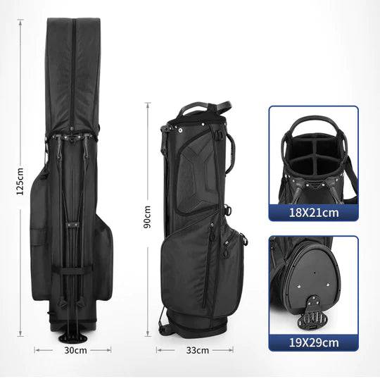 Golf Hyper Lite Stand Bag BLACK