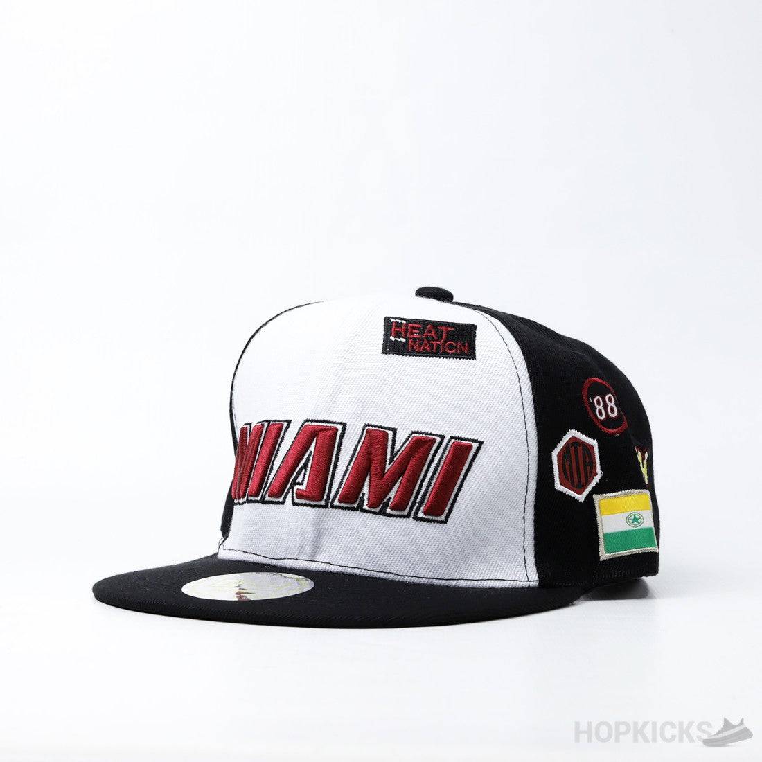 Heat Nation Miami Snapback Cap - Valetica Sports