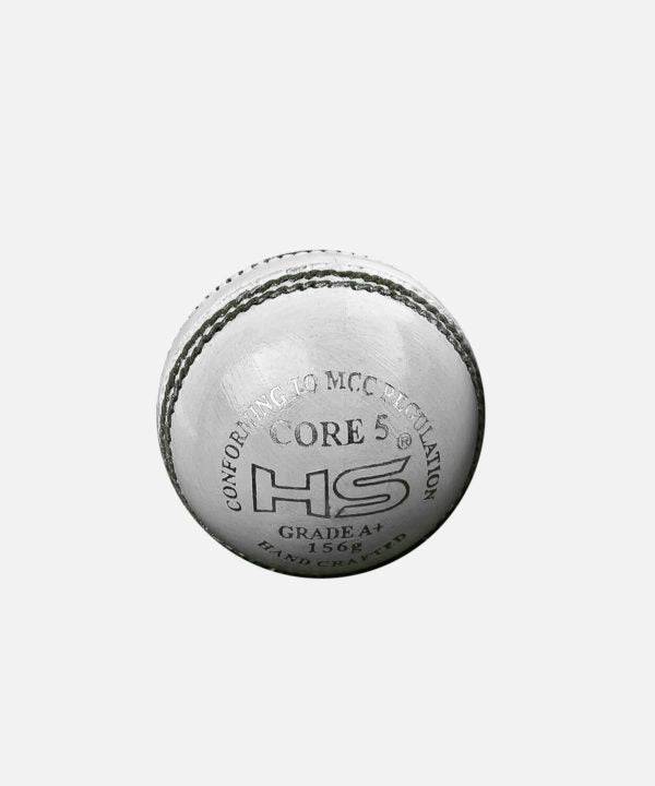 HS Core 5 Cricket Hard Balls (Pack Of 6) - Valetica Sports