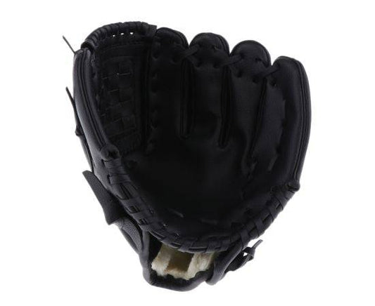 Leather Wear-Resistant Left Handed Baseball Glove - Black - Valetica Sports