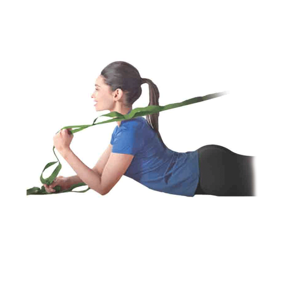 LiveUp Multi-Grip Stretch Strap - Valetica Sports