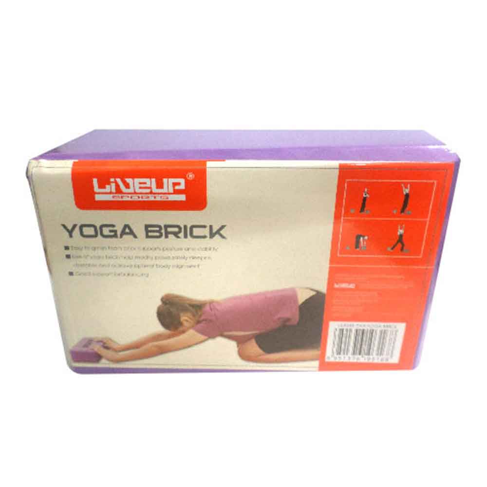 LiveUp Yoga Brick - Valetica Sports
