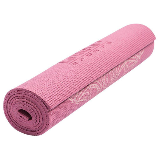 Liveup Yoga Exercise Mat PVC 6MM LS3231C – Pink - Valetica Sports