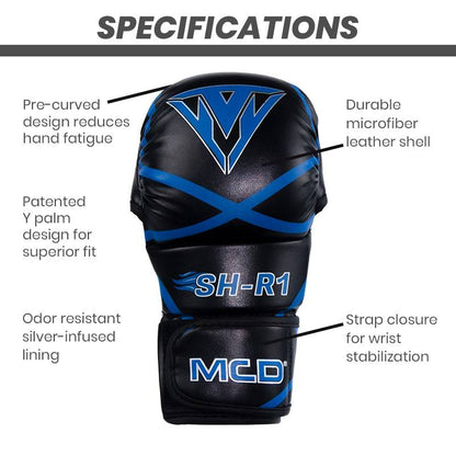 MCD Amateur Fighter MMA Gloves - Valetica Sports