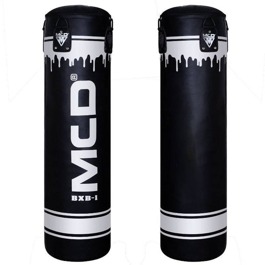 MCD BXB-1 Punching Bag 4 ft - Black Silver - Valetica Sports