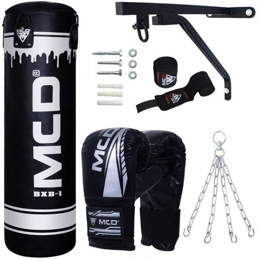 MCD Punching Bag Set 4ft - Black - Valetica Sports