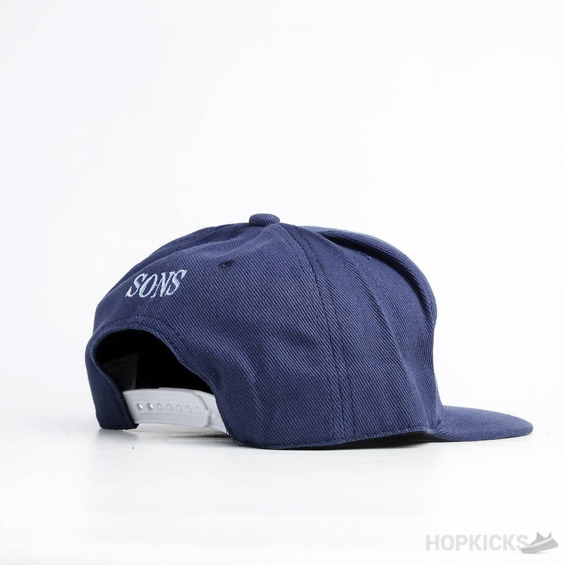 Navy Snapback Cap - Valetica Sports