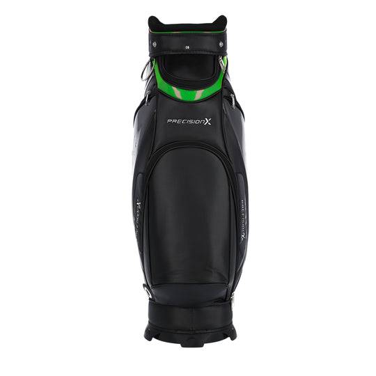 Precision X Carbon Edition Midsize Staff Cart Bag Black-Green