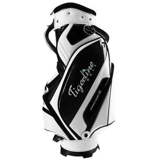 Precision X Carbon Edition Midsize Staff Cart Bag Black-White