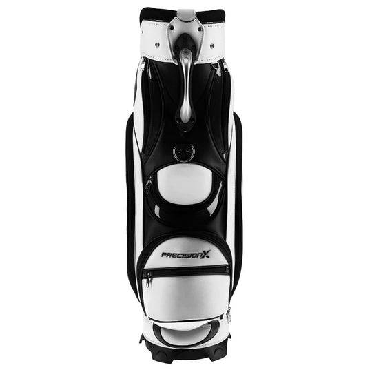 Precision X Carbon Edition Midsize Staff Cart Bag Black-White