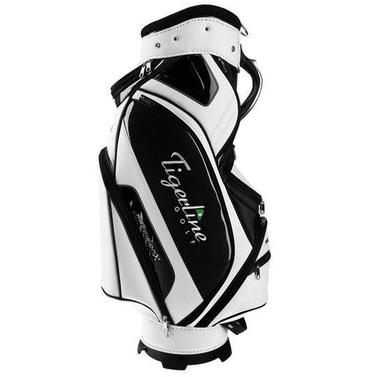 Precision X Carbon Edition Midsize Staff Cart Bag Black-White