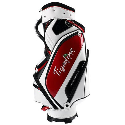 Precision X Carbon Edition Midsize Staff Cart Bag White