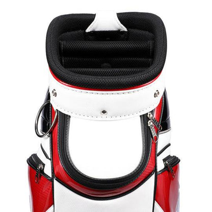 Precision X Carbon Edition Midsize Staff Cart Bag White