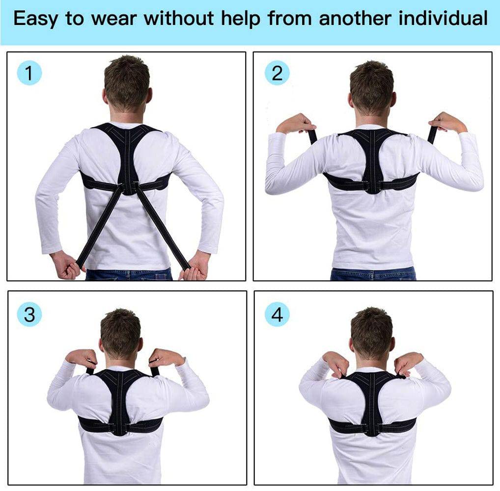 Shoulder Posture Adjustable With Strap - Valetica Sports