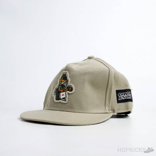 Snapback Beige Cap - Valetica Sports