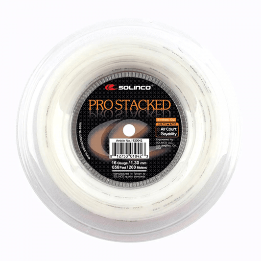 Solinco Pro Stacked Tennis String-200M - Valetica Sports
