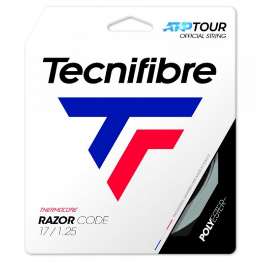 Tecnifibre Razor Code 17g Tennis String12M - Valetica Sports