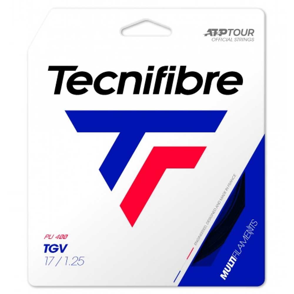 Tecnifibre TGV 17G Tennis String-Black - Valetica Sports