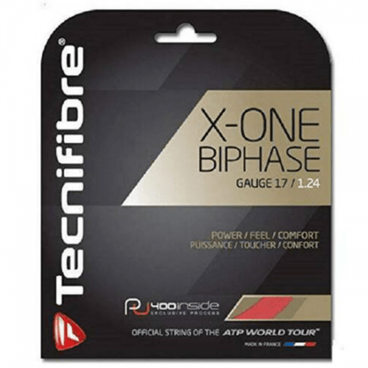 Tecnifibre X-One BiPhase 17G Tennis String - Valetica Sports