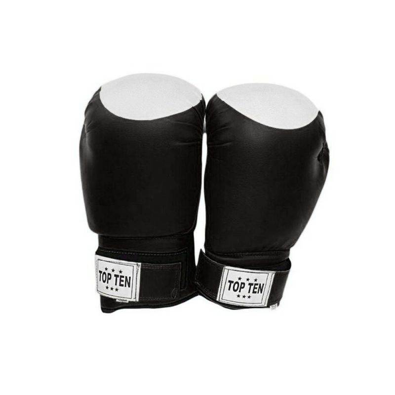 Topten Black Boxing Gloves - Valetica Sports